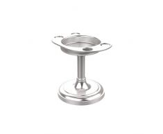 Allied Brass S-55-SCH Waschtisch und Zahnbürstenhalter, satiniertes Chrom