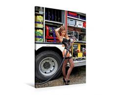 Premium Textil-Leinwand 60 cm x 90 cm hoch, Ein Motiv aus dem Kalender Feuerwehrkalender - Erotische Fotografien von Thomas Siepmann | Wandbild, Bild ... Leinwand, Leinwanddruck (CALVENDO Menschen);CALVENDO Menschen