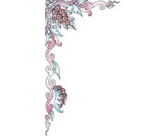 INDIGOS Wandtattoo, Bunt