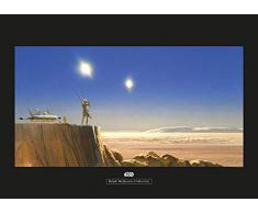 Komar Wandbild Star Wars Classic RMQ Mos Eisley Edge | Kinderzimmer, Jugendzimmer, Dekoration, Kunstdruck | ohne Rahmen | WB152-70x50 | Größe: 70 x 50 cm (Breite x Höhe)