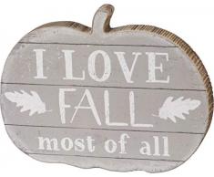 Primitives by Kathy Chunky Regal Sitter, 20,3 x 15,2 cm, Kürbis – I Love Fall