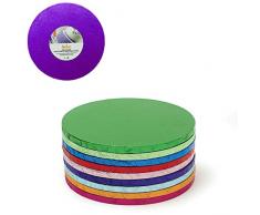 DECORA 0931948 RUNDE TORTENPLATTE LILA cm 35X1,2 H