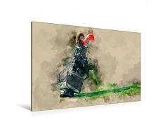 Premium Textil-Leinwand 120 x 80 cm Quer-Format Golf ist wunderbar | Wandbild, HD-Bild auf Keilrahmen, Fertigbild auf hochwertigem Vlies, Leinwanddruck von Peter Roder