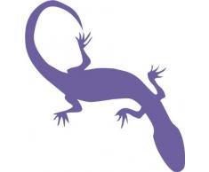 INDIGOS 4051095002192 Wandtattoo w063 Eidechse 80 x 70 cm, violett