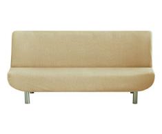 Eysa Ulises elastisch Sofa überwurf Click clack, Polyester-Baumwolle, 01-beige, 37 x 5 x 29 cm