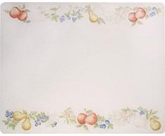 CORELLE 38,1 x 30,5 cm Zähler Saver gehärtetem Glas Schneidebrett, 91512 chuh, Chutney, 15 x 12