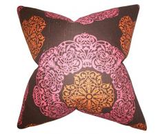 Das Kissen Collection Ilona Geometrische Kissenbezug Pink Braun