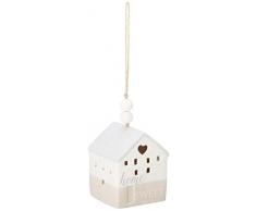Pavillon – Home Sweet Home – Porzellan zum Aufhängen mit LED-Licht