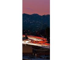 PeelitStickit id-3263 60 Breite x 130 cm Höhe schönen City hochwertigem Vinyl Natur Wand Wandbild