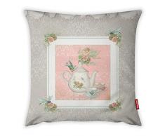 Bonamaison Dekorativ Kissenhülle, Kissenbezug, Zierkissenbezug, Wohnkultur, Für Sofa, Kaffeestube, Größe: 45X45 cm - Entworfen und hergestellt in der Türkei