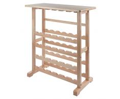 Winsome Vinny Weinregal 24-Bottle Natur