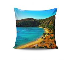 Kissy Dekokissen, Baumwolle, Mehrfarbig, 45 x 45 cm