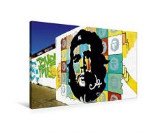 Calvendo Premium Textil-Leinwand 90 cm x 60 cm quer, EIN Motiv aus dem Kalender Che Guevara | Wandbild, Bild auf Keilrahmen, Fertigbild auf echter Leinwand, Leinwanddruck Menschen Menschen