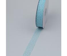 Mesch Tischband hellblau - 25 mm breit - Rolle 25 m - 29000-25-25-71