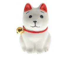 Kotobuki Hundefigur Akita weiß