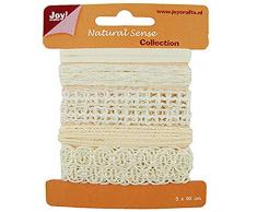 Joy!Crafts Ribbons, Natural Sense Collection 2, elfenbeinfarben