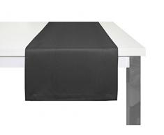 Wirth Tischläufer, Polyester-Polyacryl, Schwarz, 40 x 150 cm