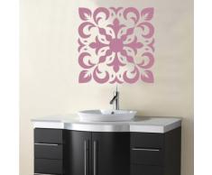 INDIGOS 4052166068857 Wandtattoo w425 Pflanze Blume Wandaufkleber 120 x 120 cm, violett