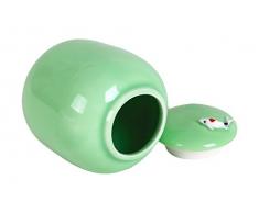 TEASOUL Celadon PORZELLANTASSEN VORRATDOSE GRÜN