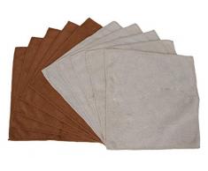 Copper Lane Reinigungstücher, fusselfrei, Mikrofaser, Braun und Kupfer