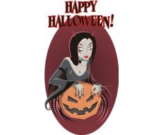 INDIGOS 4051719889659 Wandtattoo ME353 Halloween 40 x 22 cm