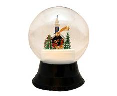 Alexander Taron Pr1741 Perzy Schneekugel, groß, 17,8 x 7,6 cm, Braun