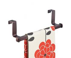 InterDesign 33771EU Marcel Handtuchhalter zum Hängen über die Schranktür, bronzefarben