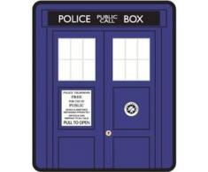 Doctor Who Classic Tardis Super Plüsch Silk Touch Decke Überwurf