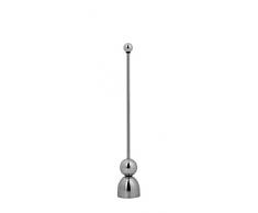 The Küchenzeile 5040452 troqueur Eigelbtrenner Edelstahl Silber 3,8 x 3,8 x 25,7 cm