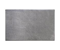 O & N Teppich Mikrofaser Nido von WPA 50 x 80 Polyester Grau 80 x 50 cm