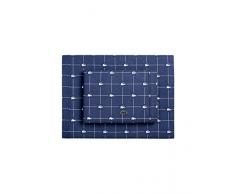 Lacoste 16369938 Perkal Bedrucktes Bogen für Doppelbett, Größe XL, Camee-Green Dot Full Slice Vintage Indigo
