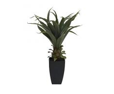 EUROPALMS 82600160 Kunstpflanze Agave mit Vase, 75 cm