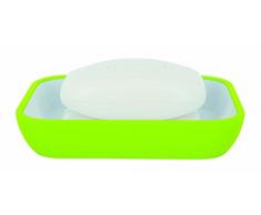 Spirella Seifenschale aus Polystyrol, Cocco, black_p kiwi