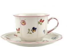 V&B Petite Fleur Frühstücks-Obertasse m. Untertasse 2tlg. NEU