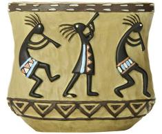 Avanti Bettwäsche Kokopelli Zahnbürstenhalter Tissue Cover Gold