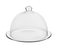 Vidivi Vetri delle Venezie Banquet Set Teller mit Glocke, 2 Einheiten