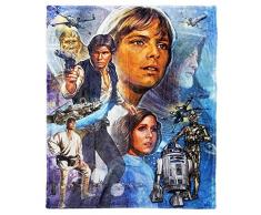 Star Wars Disney Master of Evil“ Überwurf, seidenweich, 116,8 x 152,4 cm, Mehrfarbig Eine Neue Hoffnung 50 x 60 Eine Neue Hoffnung