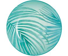 Luminarc Suppenteller Crazifolia 20 cm 1 St, blau grün
