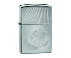 Zippo Feuerzeug, Silber, one Size