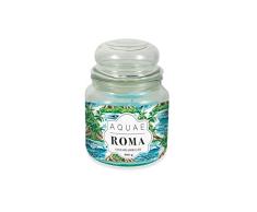 Galileo Casa 2195930 Glam Stumpenkerze Media Ocean Breeze 300g, Blau, Maße: Ø 10 x H 14 cm