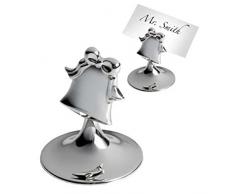 Tischkartenhalter Glocke 6,5x5 x 5 cm Silber Plated versilbert in Premium Verarbeitung