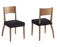 Bartali Stuhlhussen Olivia, 50% Polyester, 45% Baumwolle, 5% Elastomer, Schwarz, Standard