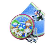 Keksdose mit Ausstecher+Servietten, Serie Winterwunderland,