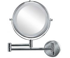 Kleine Wolke Kosmetikspiegel Brilliant Mirror, Silber, Spiegel