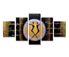 Visario Leinwandbild, Bunt