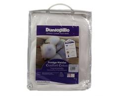 Dunlopillo Wasserdichter Matratzenschoner aus Baumwolle, weiÃ, 160Â x 200Â cm