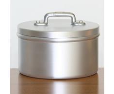 ITALO OTTINETTI Dull Box Griff 13 cm, Aluminium, metallic, One Size