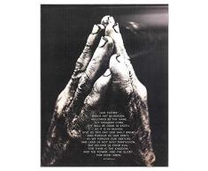 Dicksons The Lords Prayer Wandtafel aus Holz, 28 x 35 cm