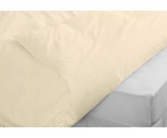 Belledorm Bettdeckenbezug für King Size Bett, 50/50 Baumwolle/Polyester, Fadendichte 200, cremefarben