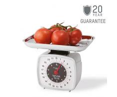 Taylor TYSCALE10PLAT Mechanische Küchenwaage mit Zugabe und Wiegen in Geschenkbox, plastik